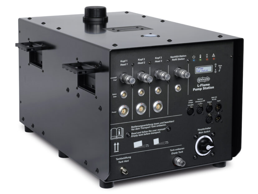 Flame Projectors GALAXIS SHOWTECHNIK